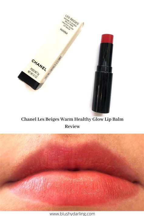 chanel lip balm warm